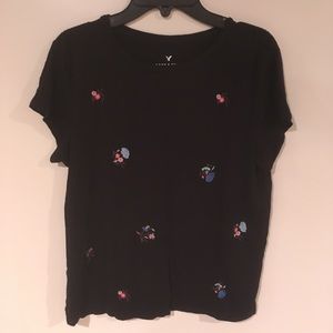 American Eagle Soft & Sexy Crop T-shirt